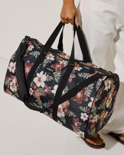 Roxy Pumpkin Spice Duffle Bag in Black