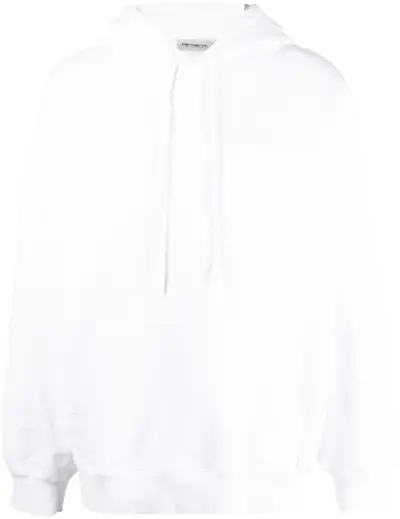 Carhartt WIP graphic-print cotton hoodie - White