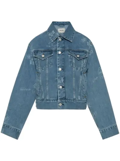 Carhartt WIP graphic-print jacket - Blue