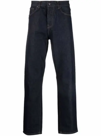 Carhartt WIP mid-rise straight-leg jeans - Blue