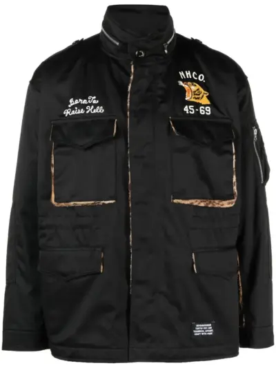 Neighborhood M-65 padded jacket - Black