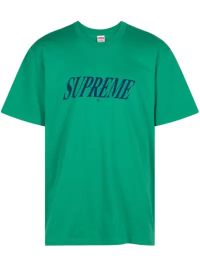 Supreme Slap Shot logo-print T-shirt - Green