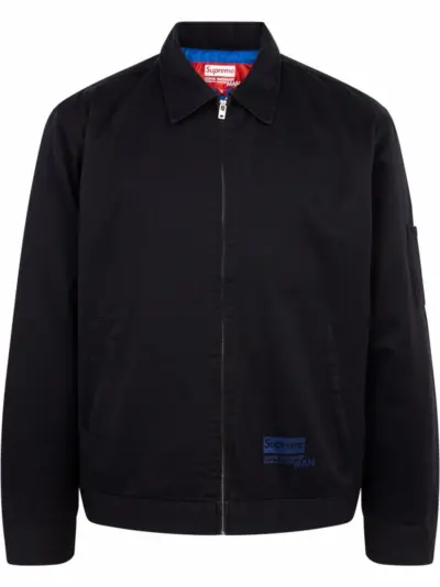 Supreme x Junya Watanabe printed work jacket - Black