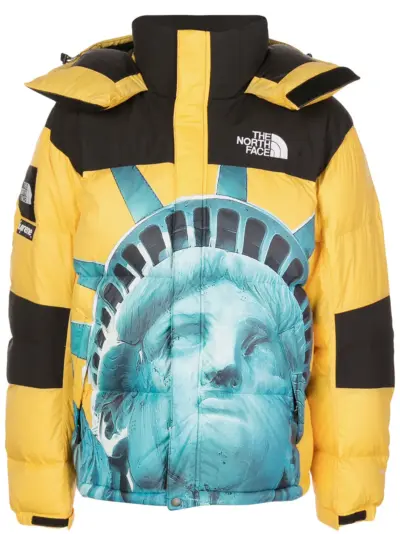 Supreme x The North Face Baltoro padded jacket - Yellow