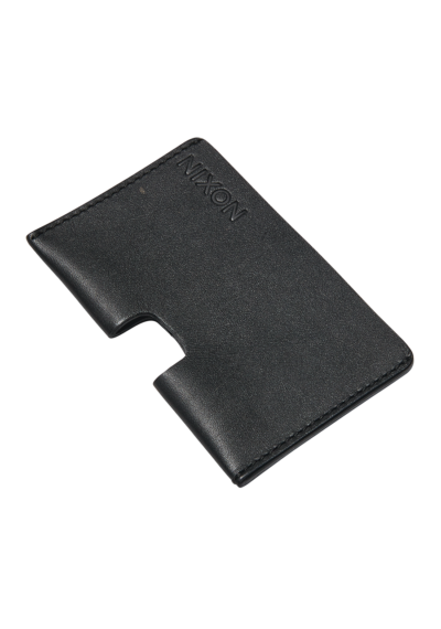 Nixon Annex Card Leather Wallet - Black
