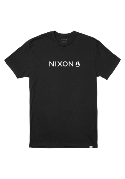 Nixon Basis Short Sleeve T-Shirt S - Black