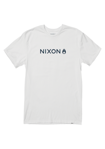 Nixon Basis Short Sleeve T-Shirt S - White