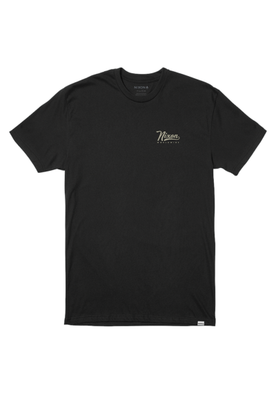 Nixon Looped Short Sleeve T-Shirt S - Black