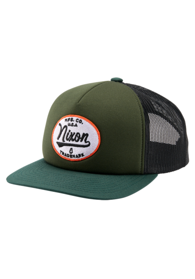 Nixon Tioga Trucker - Dark Olive / Black