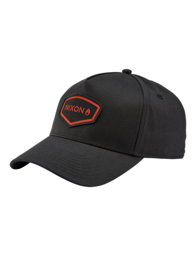Nixon Watts Strapback Hat - Black / Red