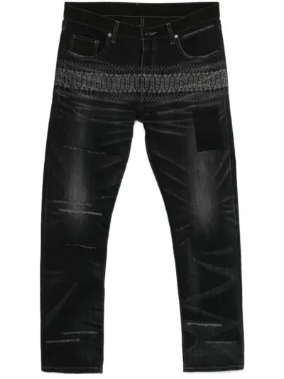 Neighborhood BI Savage jeans - Black