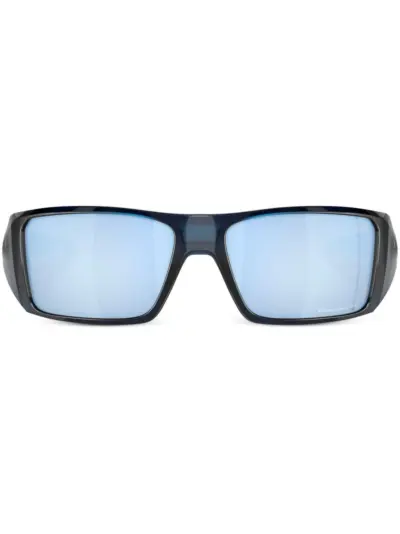 Oakley Heliostat rectangle-frame sunglasses - Blue