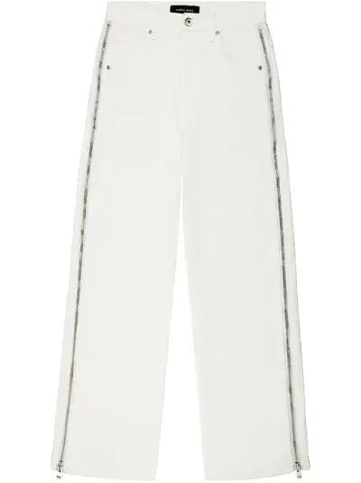 Purple Brand P018 Side Zip jeans - White