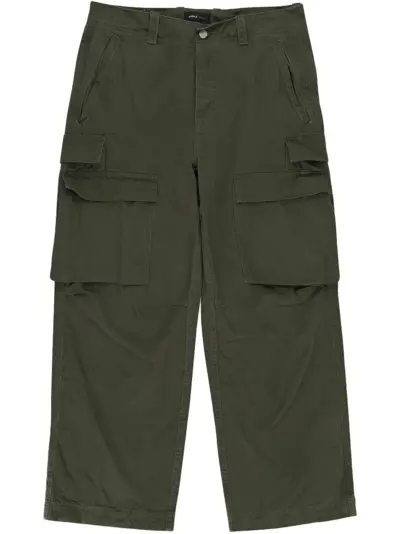 Purple Brand double cargo pocket "Green" trousers