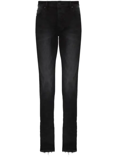 Purple Brand faded slim-leg jeans - Black