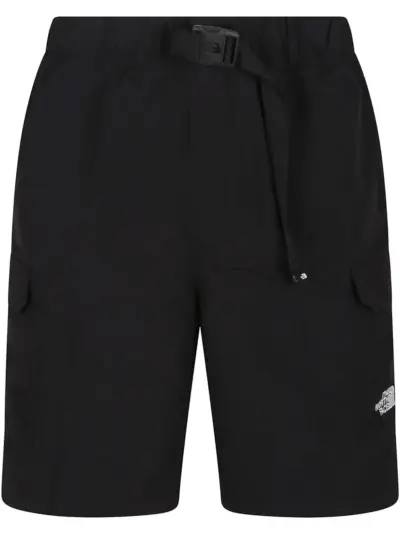 The North Face belted waist shorts - Black
