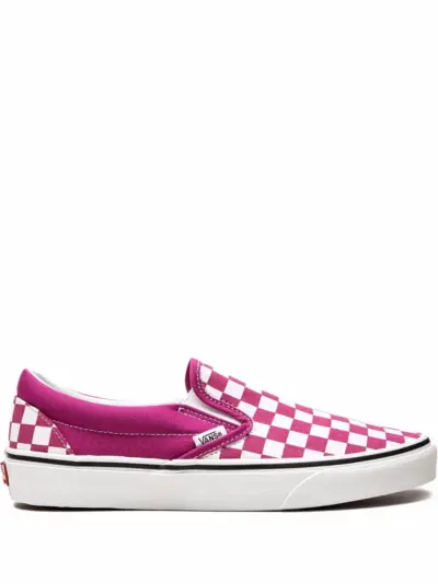 Vans Classic Slip-On "Fuchsia Checkerboard" sneakers - Pink