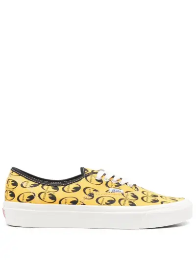 Vans eye-print low-top sneakers - Yellow
