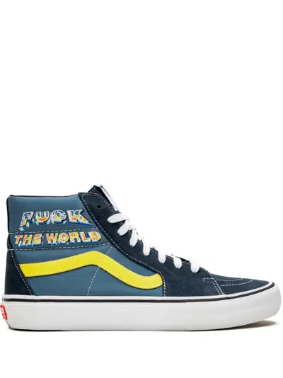 Vans x Supreme Sk8-Hi Pro "Navy" sneakers - Blue