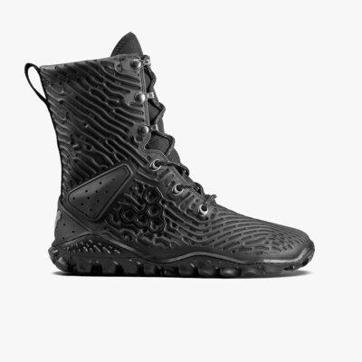 Vivobarefoot Jungle ESC Womens Boots in Obsidian Black, size UK 2.5