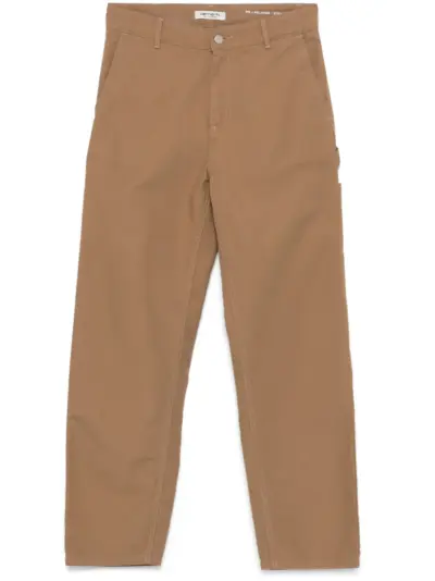 Carhartt WIP Pierce straight-leg trousers - Brown