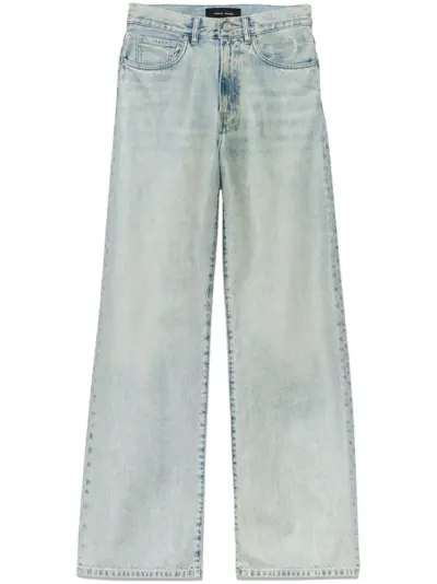 Purple Brand low-rise wide-leg jeans - Blue