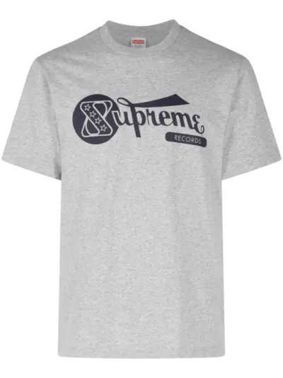 Supreme Records cotton T-shirt - Grey