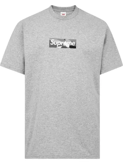 Supreme x Emilio Pucci Box Logo crew neck T-shirt - Grey