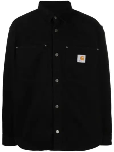 Carhartt WIP Derby cotton shirt jacket - Black