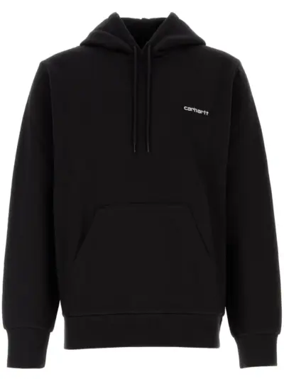 Carhartt WIP logo-embroidered hoodie - Black