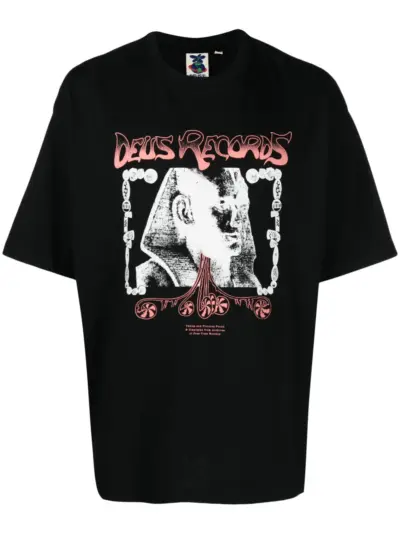 Deus Ex Machina Time Worship T-shirt - Black