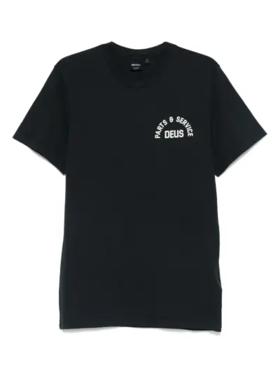 Deus Ex Machina logo-print T-shirt - Black