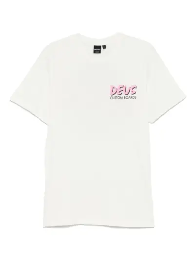 Deus Ex Machina logo-print T-shirt - White