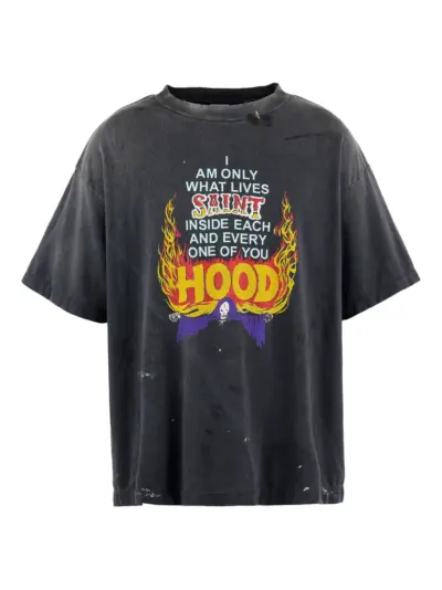 Neighborhood cotton T-shirt - Black