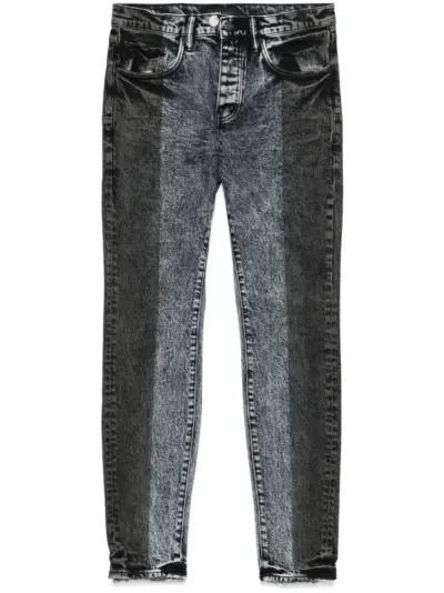 Purple Brand colourblock jeans - Black