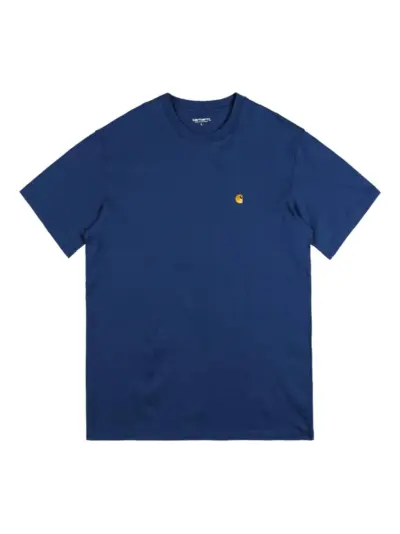 Carhartt WIP Chase logo-embroidered T-shirt - Blue