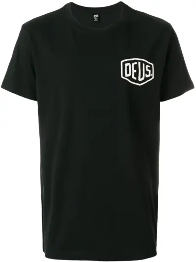 Deus Ex Machina oversized logo T-shirt - Black