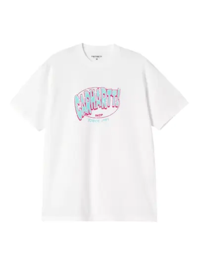Carhartt WIP Hot Script T-shirt - White