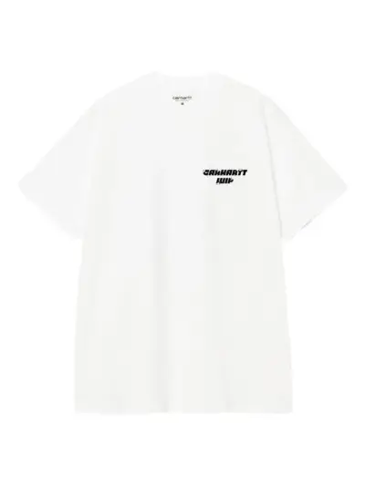 Carhartt WIP graphic-print logo T-shirt - White