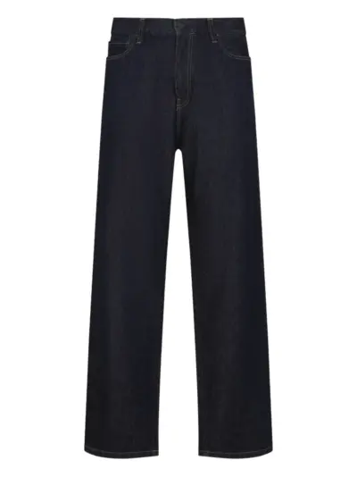 Carhartt WIP logo-patch denim jeans - Blue