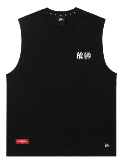 NEW ERA CAP sleeveless logo-detail vest - Black