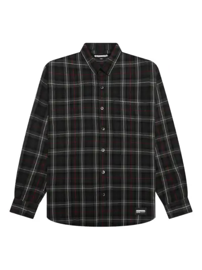 Neighborhood tartan check shirt - Black