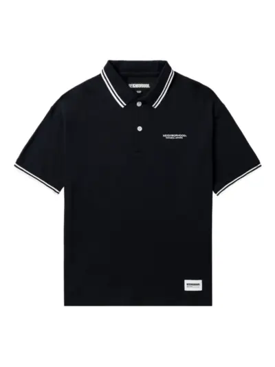Neighborhood tipped polo shirt - Black
