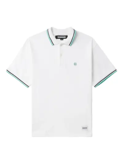 Neighborhood tipped polo shirt - White