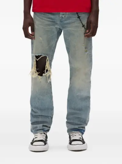 Purple Brand P011 Knee Blowout jeans - Blue