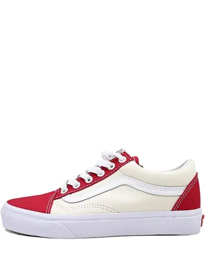 Vans Old Skool "Classic White/Chili Pepper" sneakers