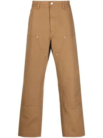 Carhartt WIP Double Knee straight-leg trousers - Brown