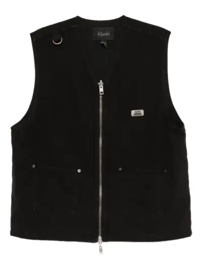 Ksubi Battler vest jacket - Black