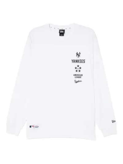 NEW ERA CAP X MLB logoed t-shirt - White