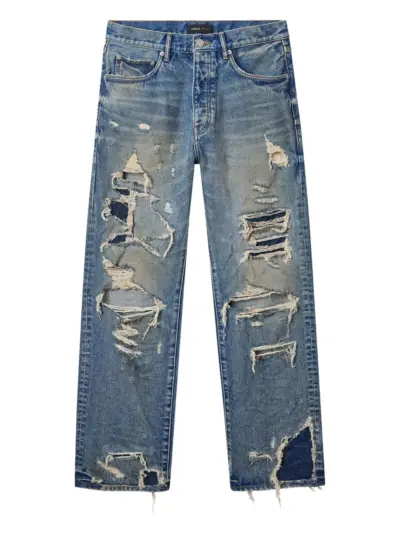 Purple Brand P011 Repair Blowout jeans - Blue